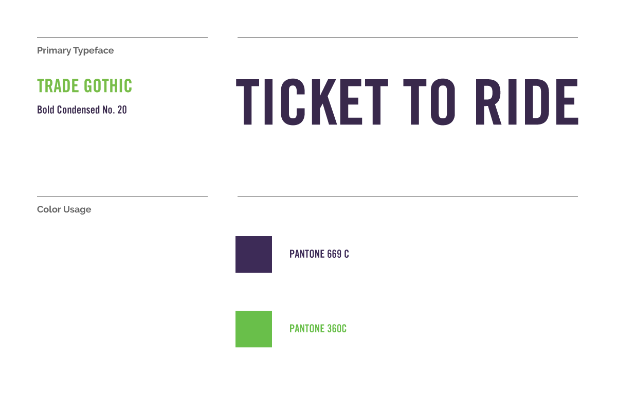 Ticket To Ride Style Sheet